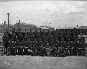 866 Engineer Aviation Battalion, Company B 55 Platoon at Geiger Field, 1943